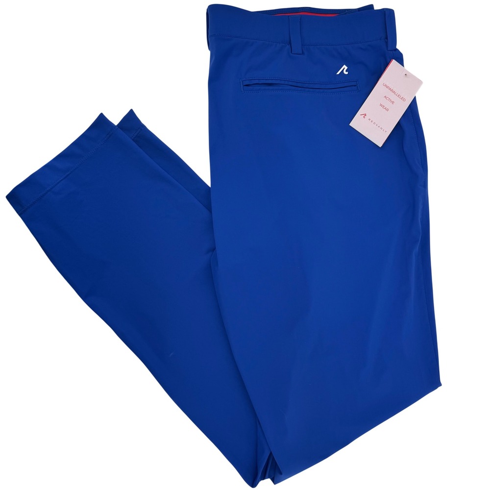 Redvanly Kent Pant Mens XL Olympic Blue GLYDINGnylon Golf 4-Way Stretch R212070A